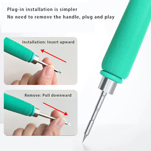 Puntas de <span class=keywords><strong>soldador</strong></span> integradas serie C210 y recuperación de temperatura de conducción de calor eficiente con núcleo de calefacción para T210/T26 - Product Image 4