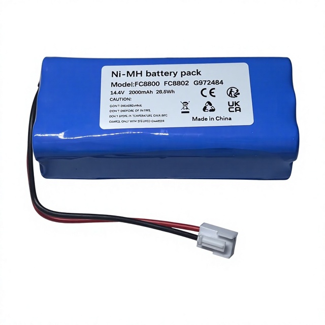FC8800 14.4V 2000mAh Ni-MH Replacement Battery for Robot Vacuum Cleaners FC8800/FC8802/G972484 - Replaces FC8800