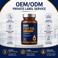 Compléments alimentaires Darwin OEM, huile de poisson végétalienne oméga-3 500 mg/1000 mg, 2 gélules par portion pour hommes, soutien immunitaire et anti-fatigue