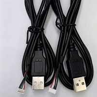 Kabel Konektor USB 2.0 a Male ke Terminal PH 5-Pin untuk Peralatan Rumah Tangga, Perangkat Pintar, Papan Kontrol, Koneksi Internal