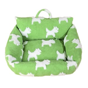 Cama para Mascotas con Diseño de Huellas de Gato y Perro, para Perros y Gatos de Tamaño Mediano y Pequeño - Product Image 1