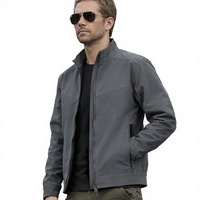 Veste en polyester pour homme personnalisable, imperméable, coupe-vent, résistante aux rayures, chaude, respirante, anti-salissure, certifiée CE, vêtements de travail