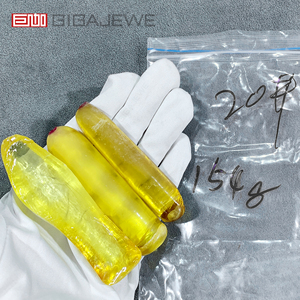 GIGAJEWE Corindón Sintético <span class=keywords><strong>en</strong></span> <span class=keywords><strong>Bruto</strong></span>, Color Verde, Cristal Creado <span class=keywords><strong>en</strong></span> Laboratorio, Barra de Cristal, Bola, Gema sin Cortar para Facetado y Fabricación de Joyas - Product Image 5