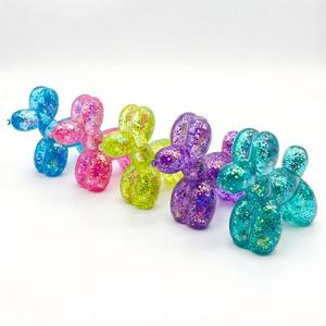 Southpeak Palloncino a forma di Cane con Paillettes, Giocattolo Sensoriale Morbido con Ripieno di Maltosio, Strumento per Alleviare ADHD, <span class=keywords><strong>Autismo</strong></span> e Ansia, Cucciolo Mochi a Lenta Risalita 100g - Product Image 2