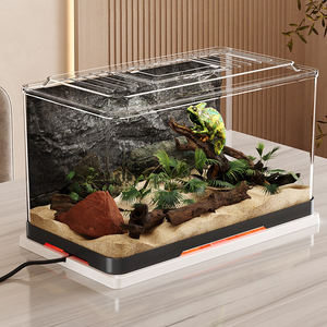 30cm Assembler Pratique Nettoyage <span class=keywords><strong>Cages</strong></span> pour Animaux de Compagnie Transparent Grand Espace Cage pour Hamster Boîte d'Escalade pour Animaux de Compagnie - Product Image 5