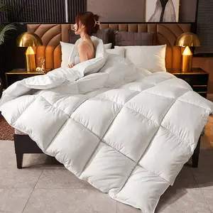 100% Baumwolle Bettwäsche Luxus Queen King Size benutzer definierte Quilt Bettdecke für zu Hause