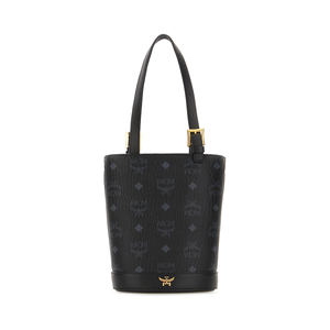 Sac à main réalisé en cuir synthétique caractérisé par impression Visetos sur toute la surface et impression Laurel à l'avant. -Synthé - Product Image 1