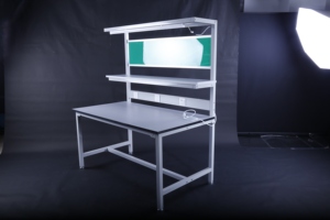 Sử dụng duy nhất bên melamine Hội Đồng Quản trị bàn làm việc với ổ cắm và Acrylic bảng dữ liệu sử dụng kho Sản phẩm lắp ráp bảng điều kiện - Product Image 6