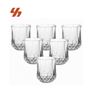 Bicchierino da Shot per <span class=keywords><strong>Tequila</strong></span> Messicana 1.8OZ, Bicchiere da Whisky <span class=keywords><strong>Old</strong></span> Fashioned con Base Pesante, Forniture per Bar Espresso, Bicchieri Decorativi Incisi a Diamante - Product Image 1