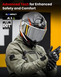 Nueva llegada ILM cascos de motocicleta revolución tecnológica cara completa modelo MF510 - Product Image 2