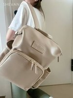 Mochila Pañalera Ultraligera Impermeable para Mamá con Forro de Algodón y Bolsillos