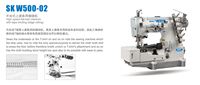 Machines à coudre SK500-02, machines à coudre industrielles, machine à coudre industrielle à point interlock
