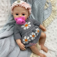 Anatomisch korrekte 12/18 Zoll schwere Squishy Neugeborenen-Puppe, Mini-Reborn-Babypuppen, Kinder-Spielzeug, Fotografie-Requisite