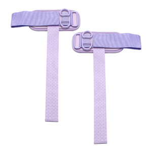 Fitness-Handgelenkbandagen mit Doppel-D-Schnallen, Rutschfest für Klimmzug- und Widerstandstraining, mit Logo - Product Image 3