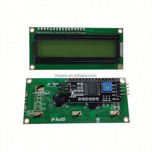LCD1602 + PCF8547T modul tampilan IIC/I2C 1602 Modul tampilan LCD kuning-hijau - Product Image 1