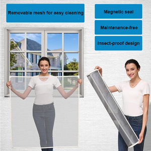 Kit de moustiquaire magnétique pour fenêtre, facile à installer, moustiquaire pour porte et fenêtre - Product Image 5