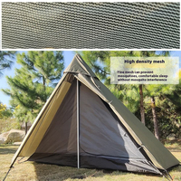 Tente de camping ultra-légère pour une personne en tissu Oxford, imperméable et anti-UV, portable pour le camping, l'alpinisme et les voyages