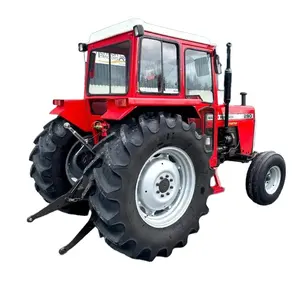 ประสิทธิภาพสูงใช้พวงมาลัยพาวเวอร์ Massey Ferguson สําหรับขายรถแทรกเตอร์ 385 4WD MF ใหม่ล่าสุด