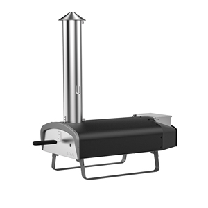 Forno per <span class=keywords><strong>Pizza</strong></span> con Base Rotante e Doppia Alimentazione, Mini Forno per <span class=keywords><strong>Pizza</strong></span> da Esterno per Cucina da Giardino - Product Image 5
