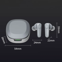 Écouteurs TWS A98, écouteurs sans fil véritablement sans fil, réduction de bruit ENC, écouteurs sportifs étanches, écouteurs intra-auriculaires pour l'entraînement et la course à pied
