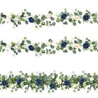 Daun Eucalyptus Bunga Gypsophila Dekorasi Rumah Pernikahan Tanaman Hijau Buatan Dekorasi Meja Makan Buatan
