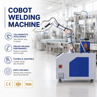 Machine de soudage robotisée Cobot à fibre laser en acier inoxydable pour la fabrication de métaux, haute productivité, directement de l'usine