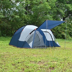 <span class=keywords><strong>Tente</strong></span> de camping en plein air <span class=keywords><strong>3</strong></span> <span class=keywords><strong>personnes</strong></span> avec logo OEM personnalisable, <span class=keywords><strong>tente</strong></span> <span class=keywords><strong>tunnel</strong></span> familiale portable en polyester imperméable pour les aventures en plein air - Product Image 4