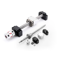 Vis à billes 1204 SFU1204, longueur personnalisée 200-1000 mm, précision C7, mouvement linéaire pour machine CNC