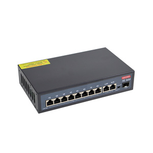 LingShi PoE <b>Switch</b> 8 Ports Gigabit Ethernet Surveillance <b>Network</b> Power Supply Built-in Power - Product Image 2