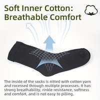 Kaos Kaki Anti Air Setinggi Lutut untuk Hiking, Camping, Olahraga Luar Ruangan, Desain Tiga Lapis Bernapas dengan Label Pribadi OEM