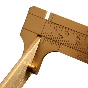 Boa Qualidade Joalheiro Portátil Jóias De Diamante Ferramenta De Medição 80mm Mini Latão Deslizante Vernier Caliper Gauge - Product Image 3