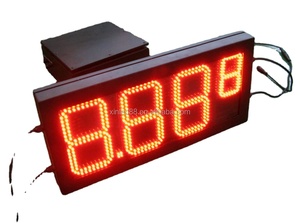 Mejor precio 8 "<span class=keywords><strong>10</strong></span>" 12 "16" 20 "24" 36 "8.889/<span class=keywords><strong>10</strong></span> 7 segmentos Precio de gas Señal <span class=keywords><strong>LED</strong></span> Señal de precio <span class=keywords><strong>Led</strong></span> para pantalla de gasolinera de gasolina - Product Image 2