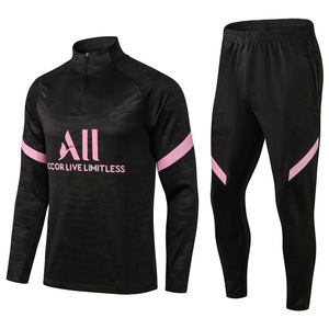 Ensemble <span class=keywords><strong>de</strong></span> maillots <span class=keywords><strong>de</strong></span> football du club <span class=keywords><strong>de</strong></span> <span class=keywords><strong>France</strong></span> Paris 2022-23, respirant, taille plus, unisexe, adulte, uniforme d'entraînement - Product Image 3