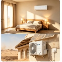 Climatiseur split DC Inverter intelligent Deye T3 populaire 1,5 CV 12000 BTU R32 à démarrage basse tension avec contrôle Wi-Fi pour usage hôtelier