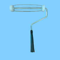 Cadre de rouleau à peinture en acier robuste de 9 pouces à 5 fils pour la peinture de clôtures extérieures - Qualité industrielle et bricolage, personnalisable OEM
