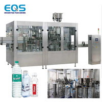 Chaîne de production de remplisseuses de boissons électriques en promotion – Remplisseuse rotative pour bouteilles PET de 0,2L à 2L – Haute efficacité