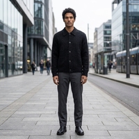 Abel – Cardigan en tricot pour homme, coupe ample, boutonné, collection automne-hiver, pull à manches longues, qualité supérieure, ODM & OEM