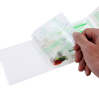 Pegatinas de etiquetas de productos Pegatinas de logotipo Impresión personalizada Impresión de pegatinas personalizadas