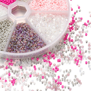 DIY Necklace Beading Accessories 2mm Glass Beads Round For <b>Bracelet</b> Making Macaron Colors KT0050 - Product Image 3