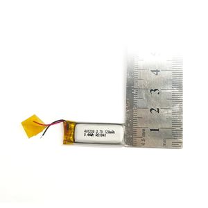 KC CB UL BIS UN38.3 batería de polímero de litio recargable de 401230 de 3,7 v 120mah para la pulsera inteligente - Product Image 6