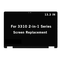 Écran de remplacement 13,3'' neuf pour Dell Latitude 3310 2-en-1 TG1WM RN9GF, assemblage d'écran tactile LCD IPS FHD avec cadre
