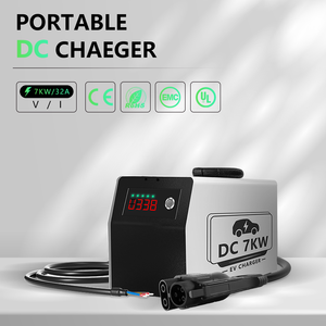 Norme européenne CCS2 32A 7kw DC Station de charge mobile EV avec écran couleur Station de charge pour voiture électrique EV - Product Image 2