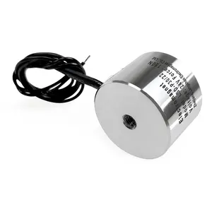 Électroaimant de démagnétisation rapide LSD-P30/22 IP68 aimant électrique rond DC solénoïde électromagnétique ventouse aimant de levage