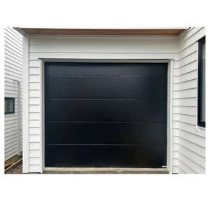 Panneau sectionnel moderne en acier pour portes <span class=keywords><strong>de</strong></span> <span class=keywords><strong>garage</strong></span>-<span class=keywords><strong>porte</strong></span> sandwich au design traditionnel résistant au roulement style ouvert pour l'intérieur des villas - Product Image 4