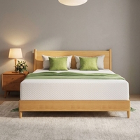 Queen-Size-Matratze, Gel-Memory-Foam-Matratze Queen |   Kühlender Nachtschlaf & Druckentlastungs-Schaumstoff zur Wirbelsäulenausrichtung