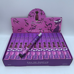 Mini parfums de marque pour femmes, échantillon de parfum Purr, parfum portable, petite fleur violette, parfum féminin, ensembles de voyage de poche, vente en gros - Product Image 1