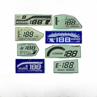 Layar Kecepatan Custom Pulsar 150 OEM Speedometer Tachometer eBike LCD Digital Odometer Motor LCD
