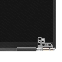 Layar LED LCD 15.6 inci untuk Dell Precision 15 5570 Rakitan Layar Non-Touch Lengkap 1920x1200 Pengganti Warna Perak