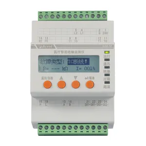Monitor di isolamento ospedaliero Acrel AIM-M300 dedicato ai sistemi IT sanitari facile da usare