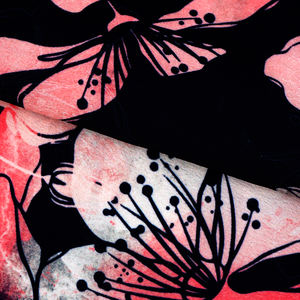 Tissu crêpe explosif de nouveaux produits pour Hijab impression numérique Koshibo tissu polyester en mousseline de soie pour robe - Product Image 6